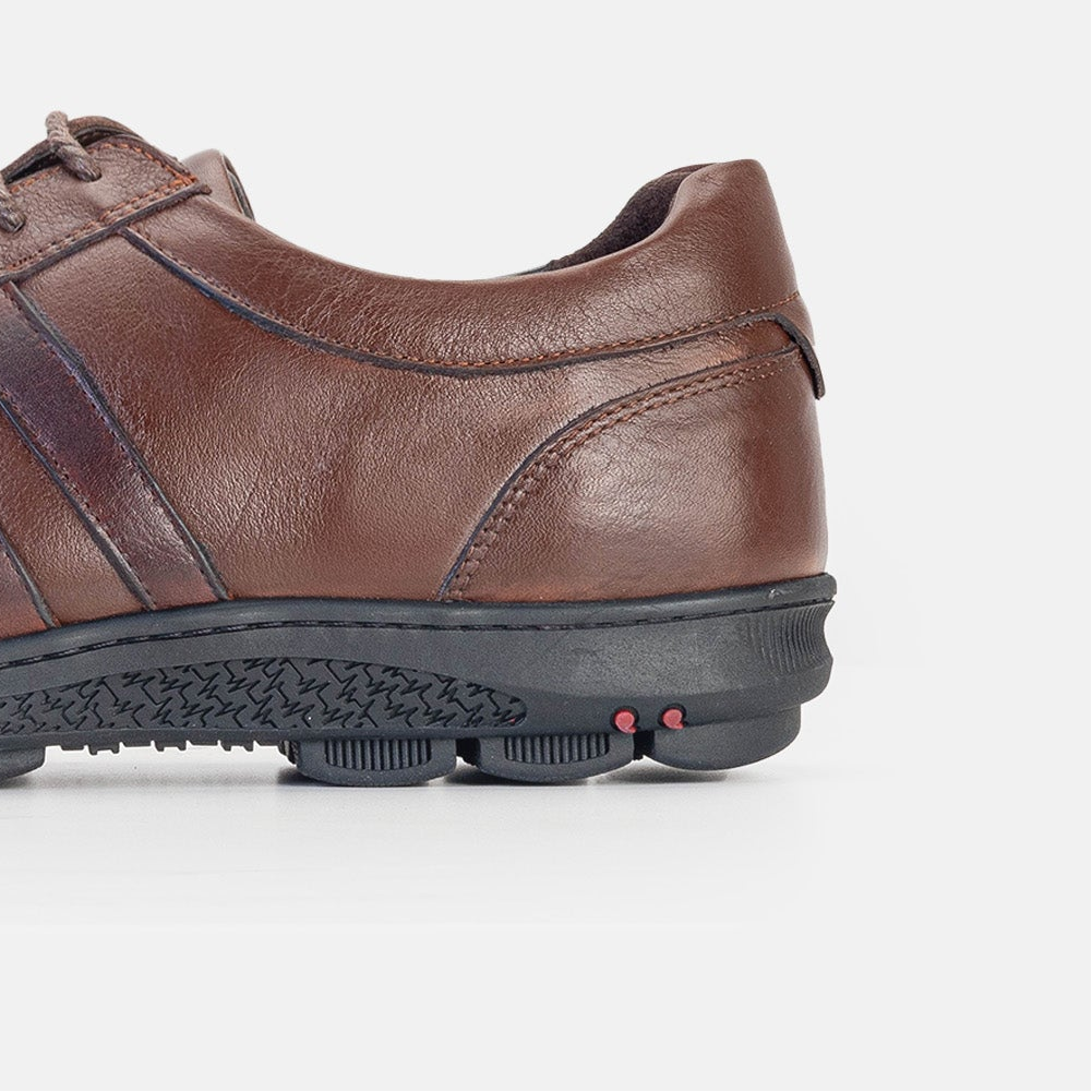 Volzak 6042 s Brown Leather Shoe