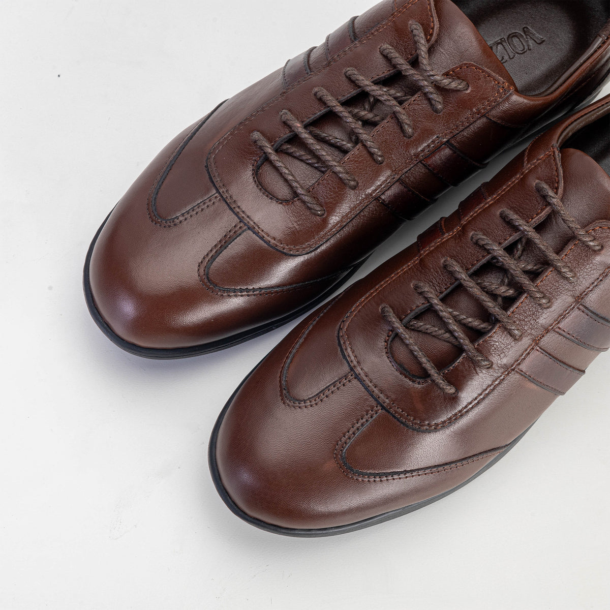 Volzak 6042 s Brown Leather Shoe