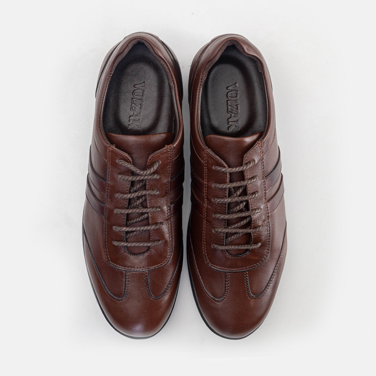 Volzak 6042 s Brown Leather Shoe