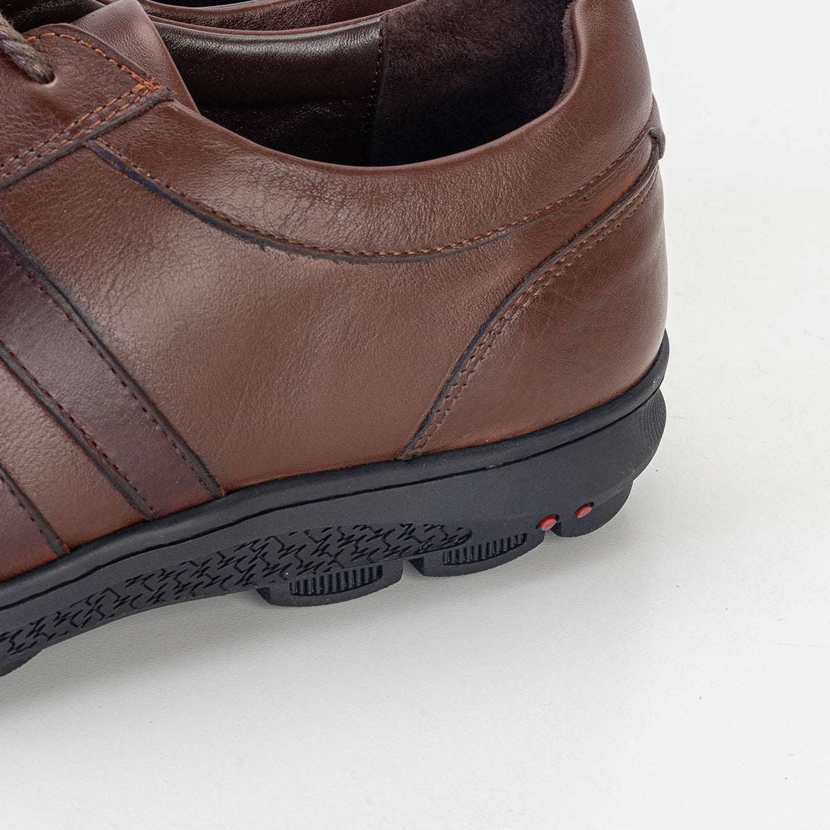 Volzak 6042 s Brown Leather Shoe