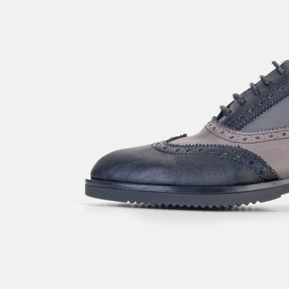 Volzak 106 Black Leather Shoe