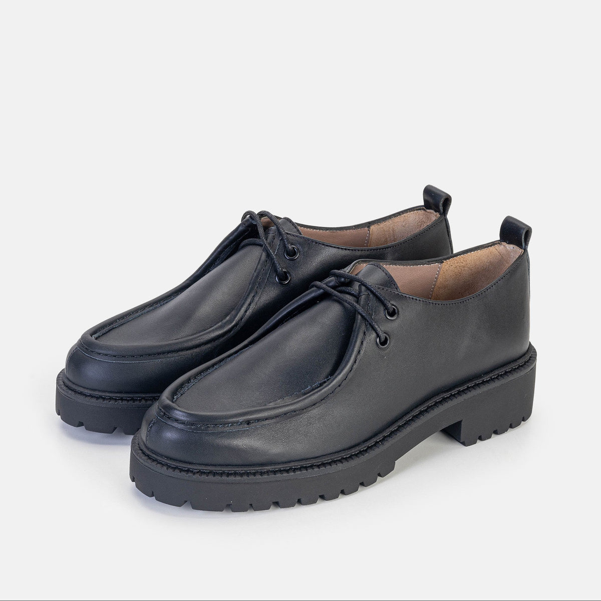Volzak 121 Black Leather Shoe