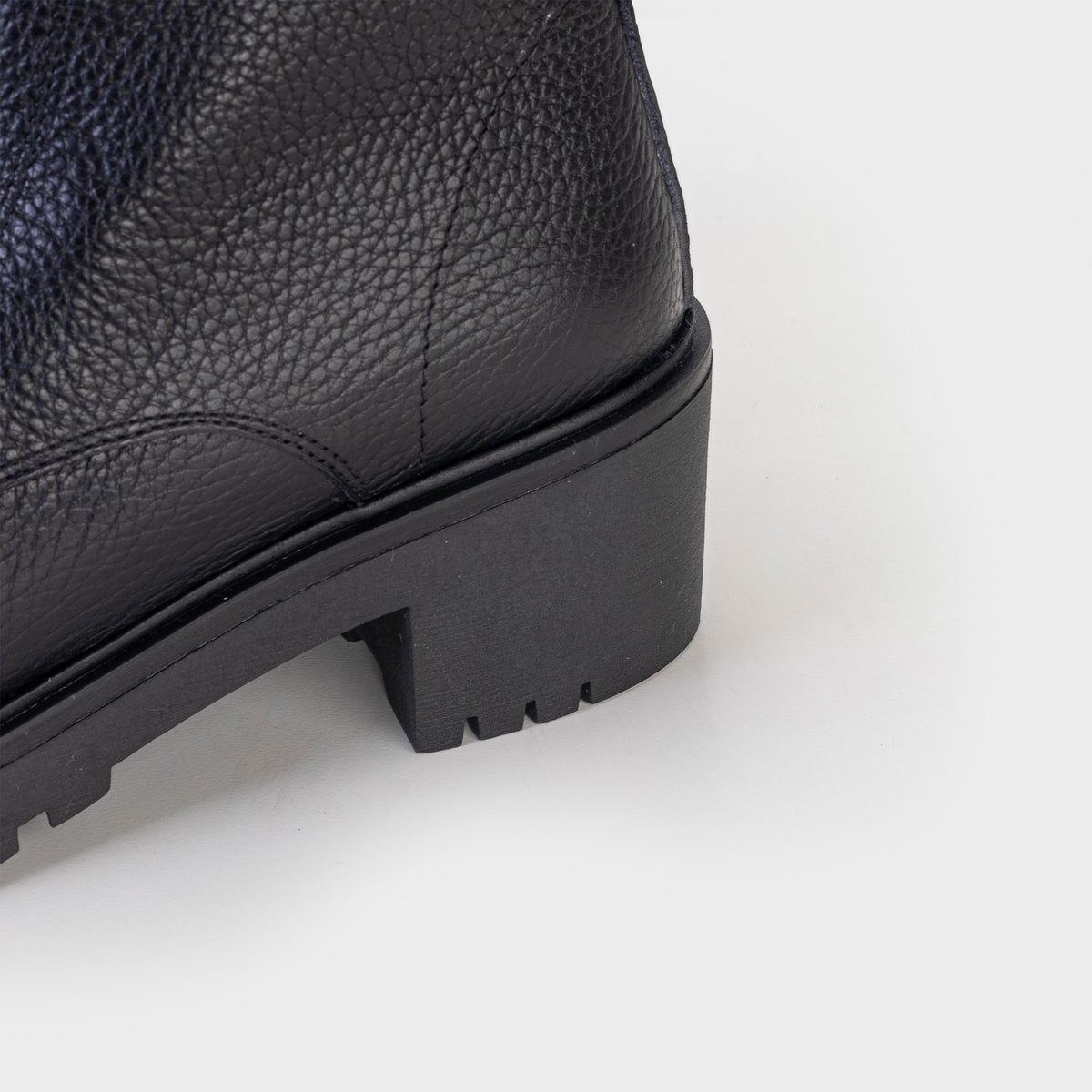 Volzak 3033 Bottine en cuir Noir Grainé