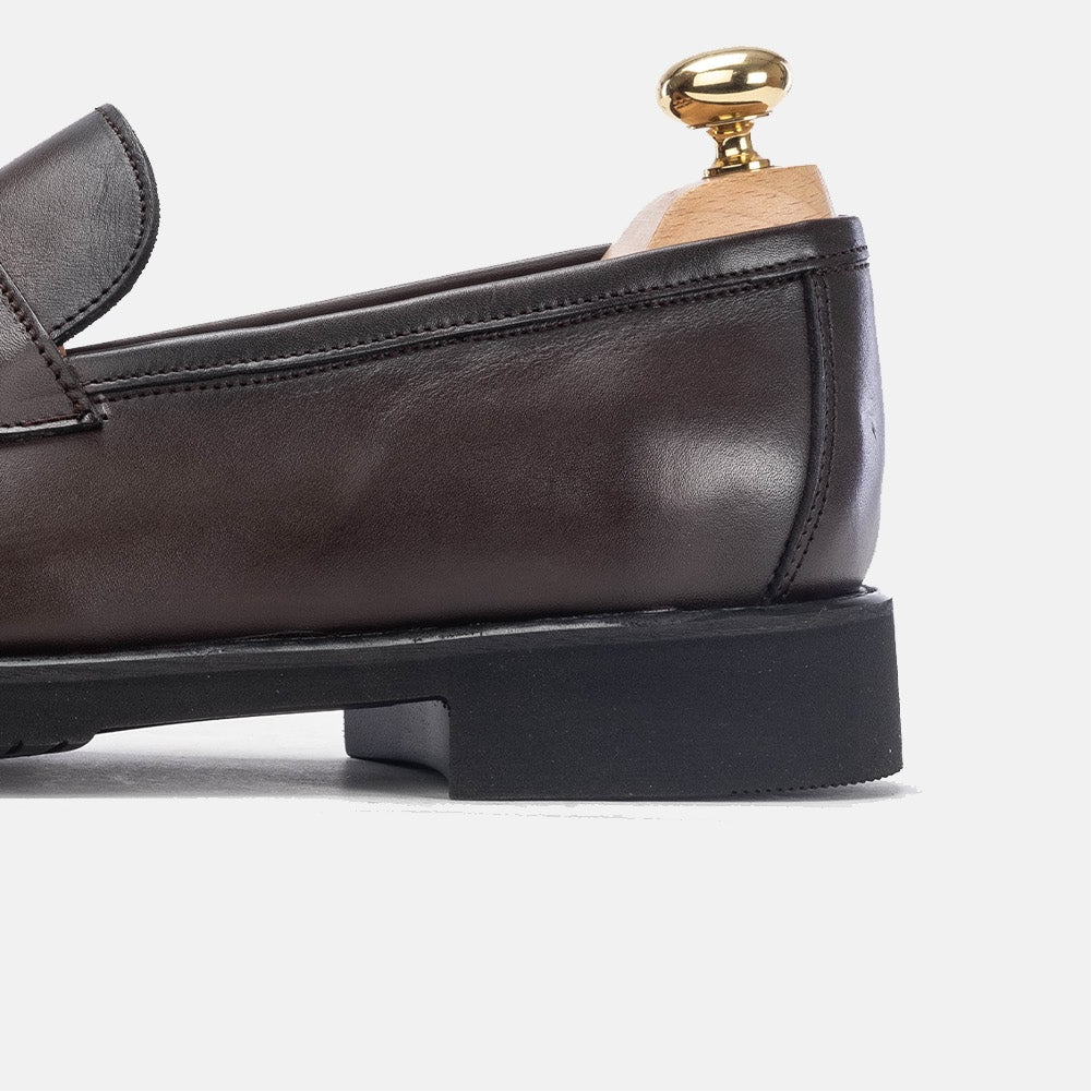Volzak 5158 brown leather shoe