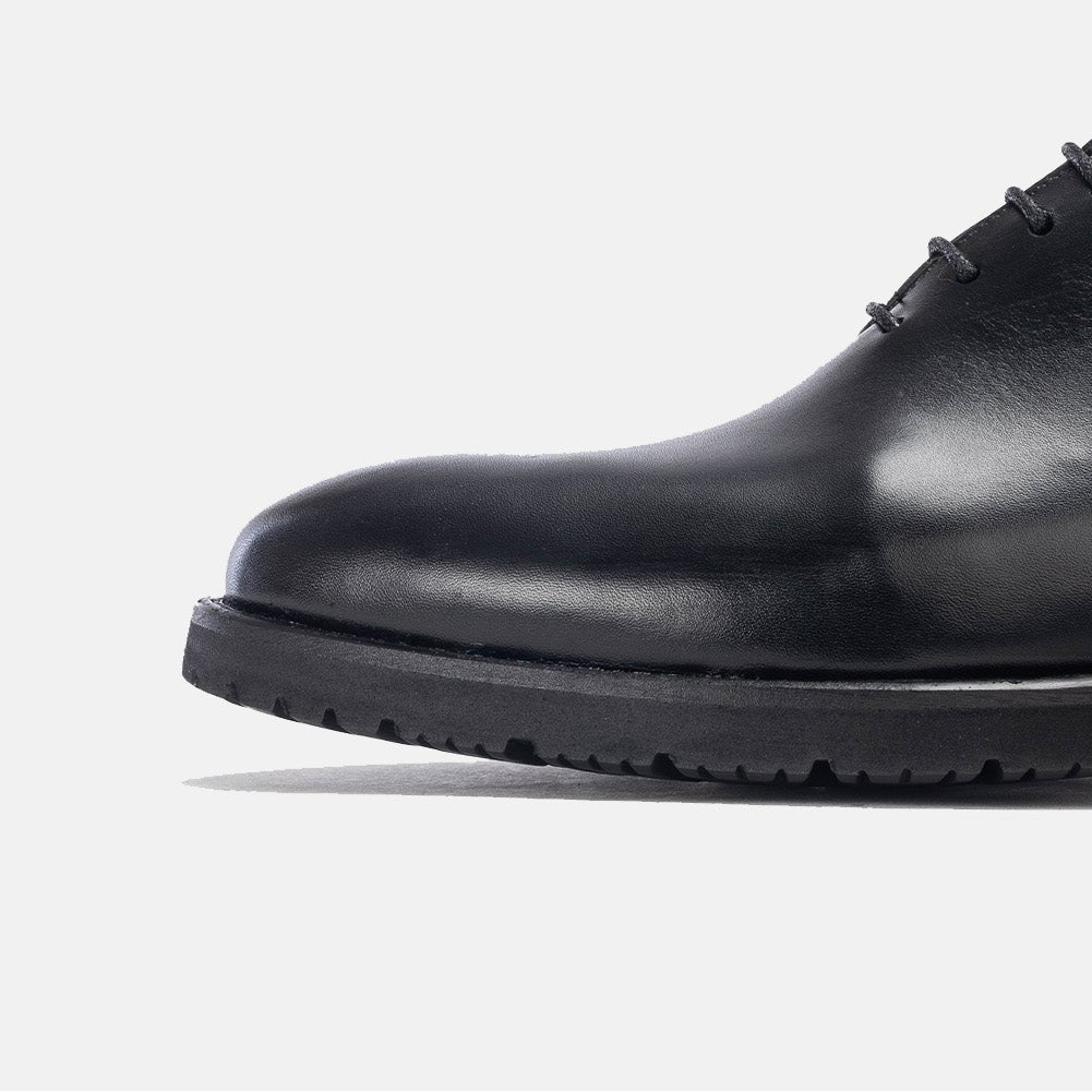 Volzak 5161 black leather shoe