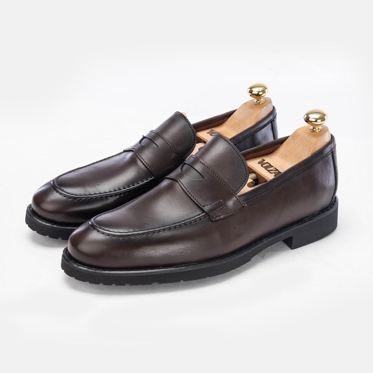 Volzak 5158 brown leather shoe