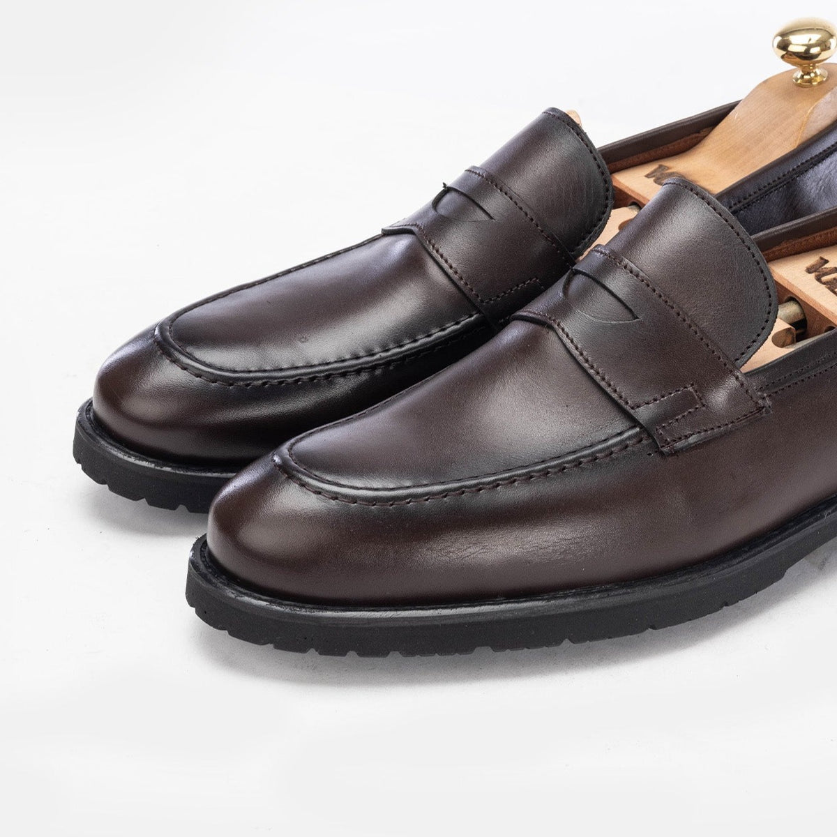 Volzak 5158 brown leather shoe