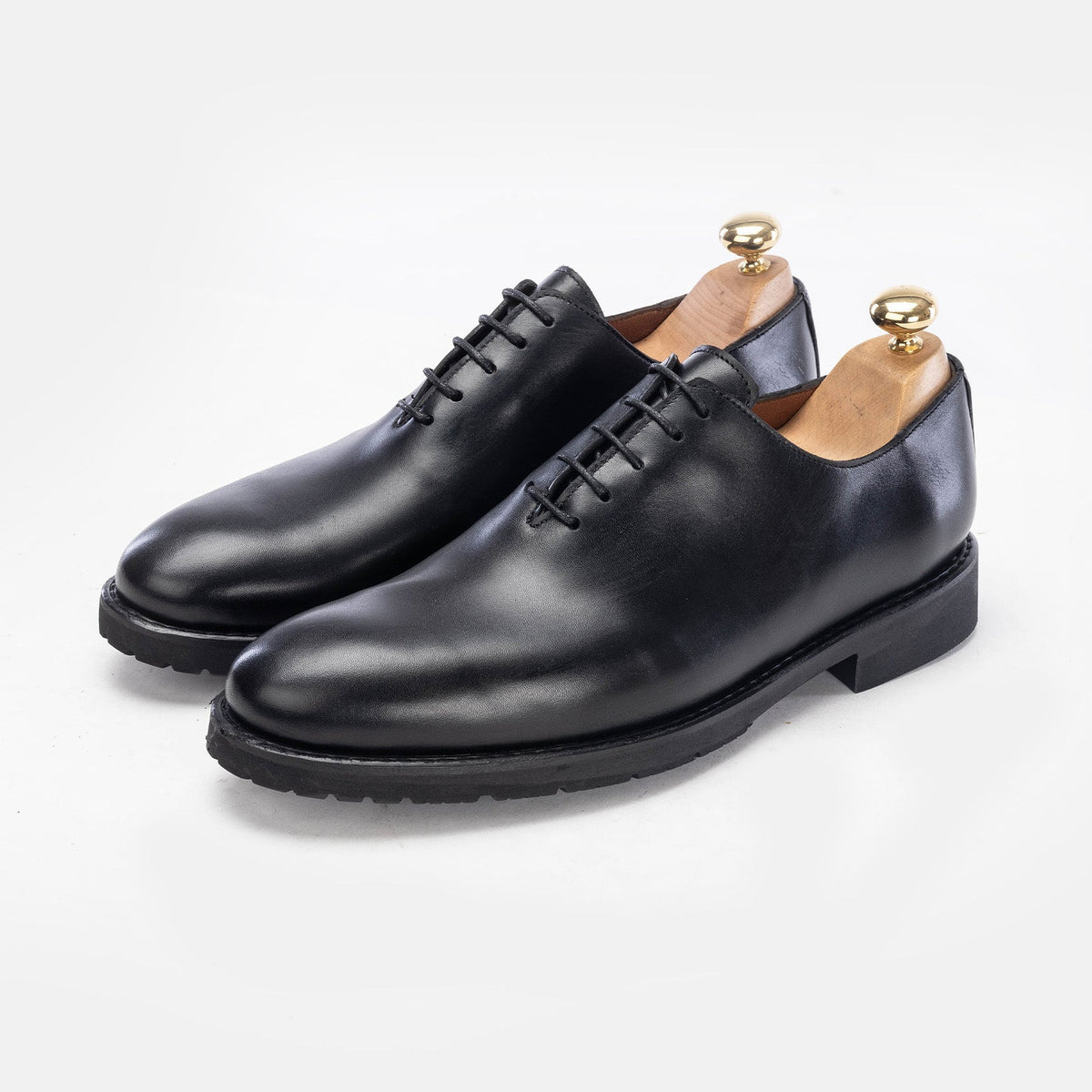Volzak 5161 black leather shoe