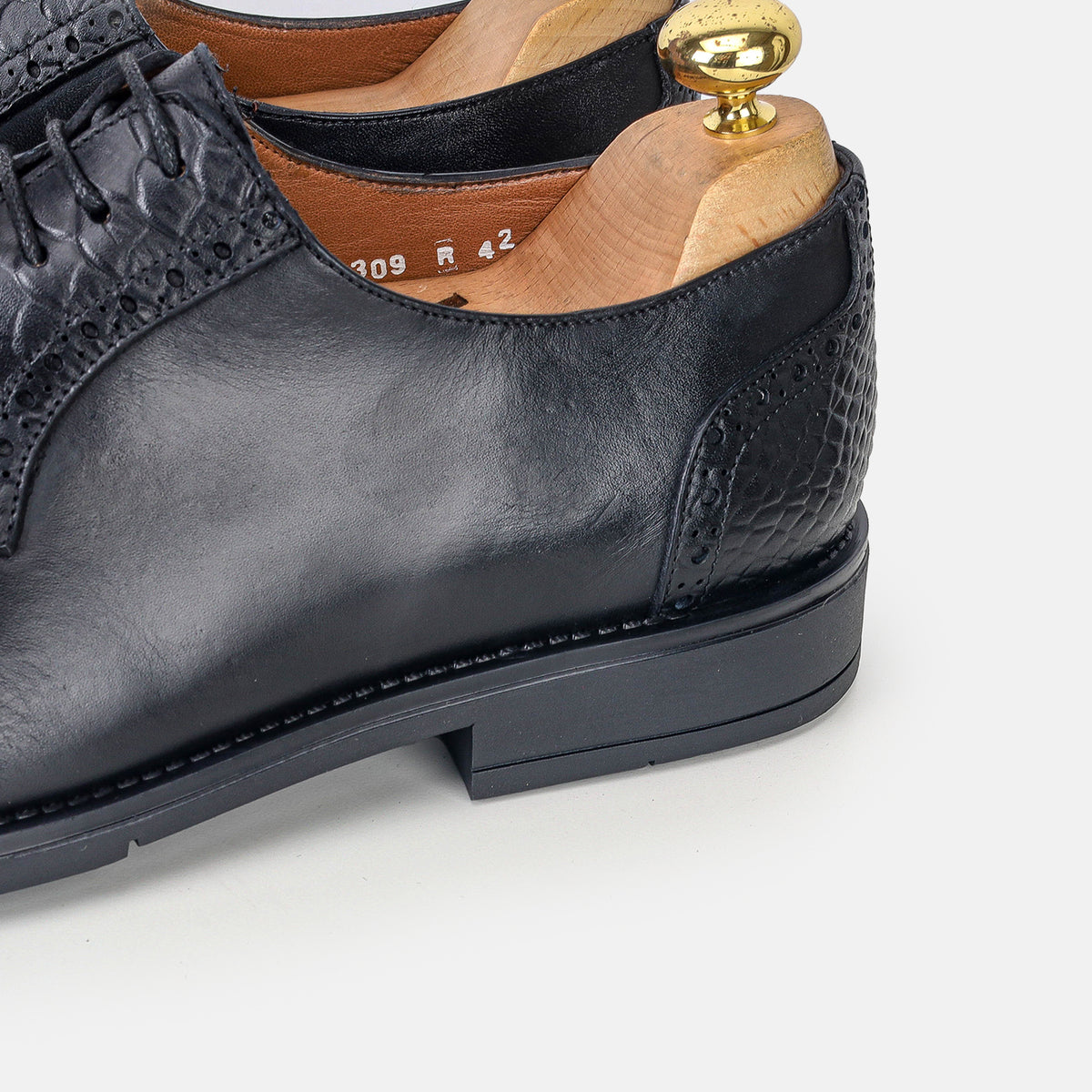 Volzak 5309 chaussure en cuir Noir