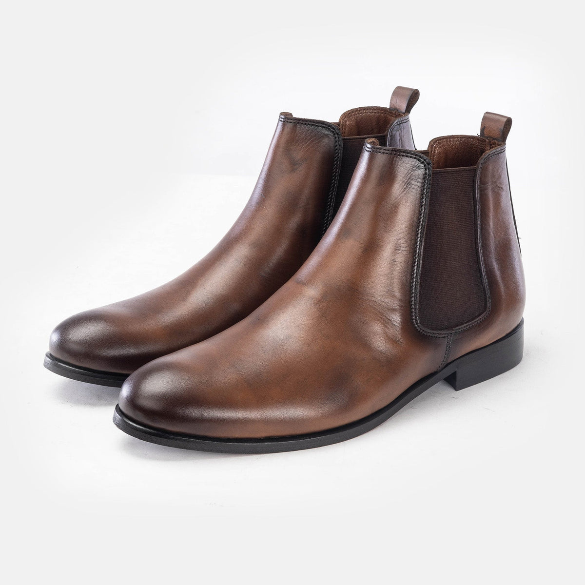 Volzak 1300 s Bottine en cuir marron vintage