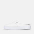 Volzak 5329 White Leather Mule