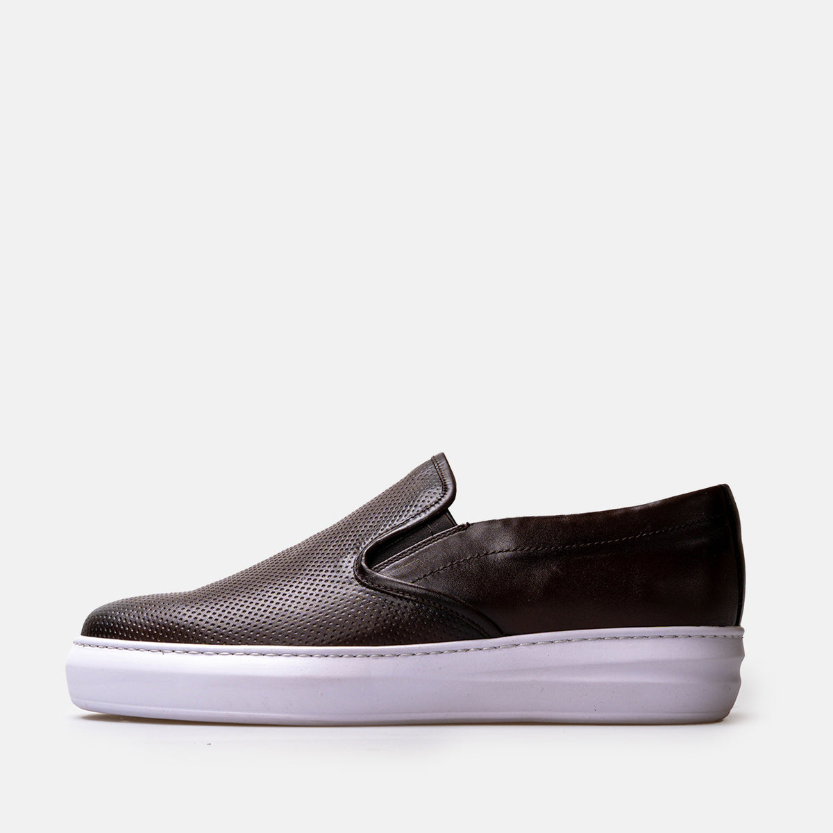 Volzak 5417 basket en cuir Marron