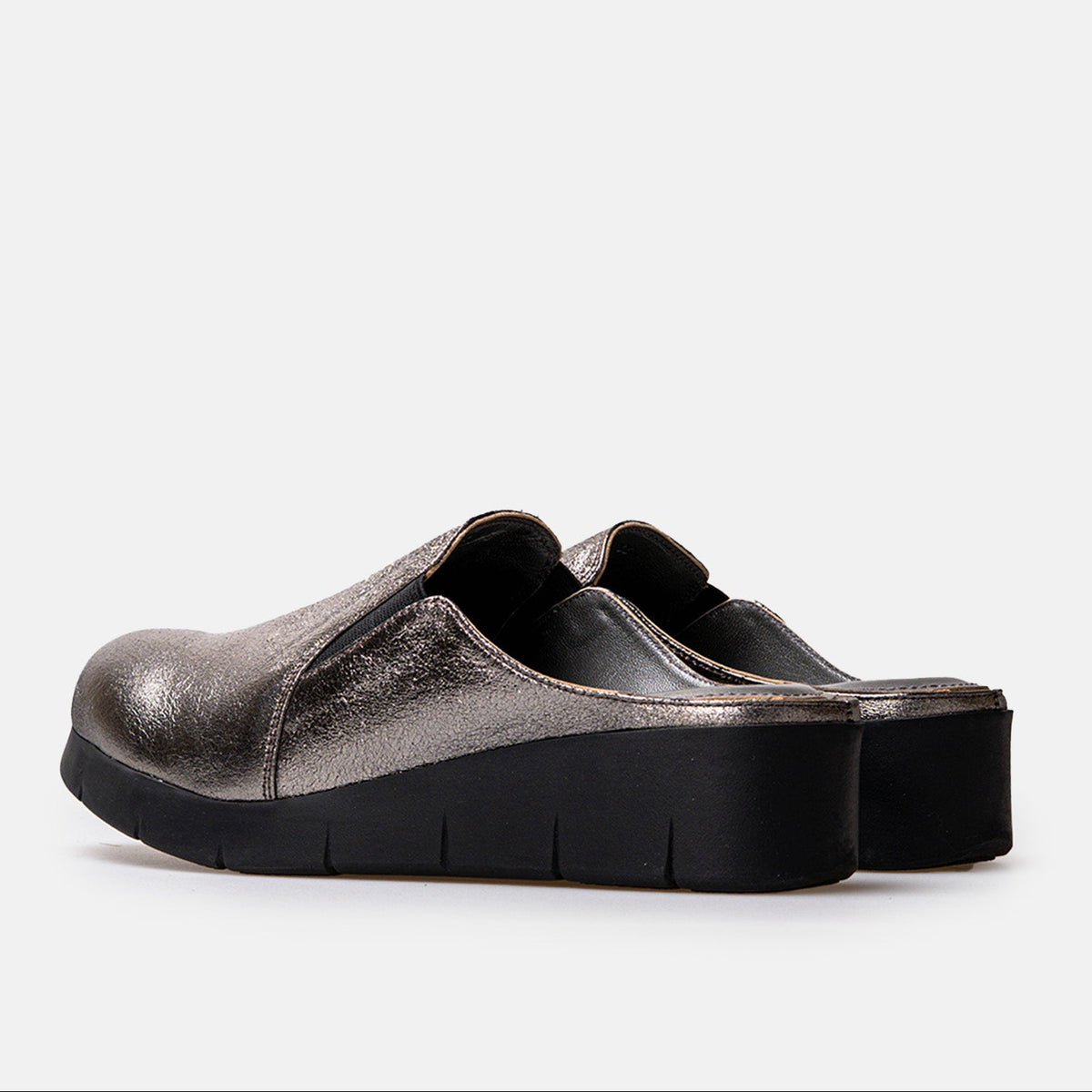 Volzak 06 Sabot en cuir Platinium