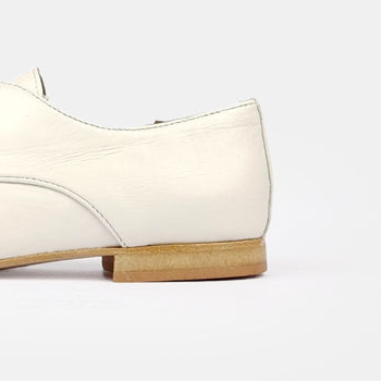 Volzak 125 Leather Shoe White