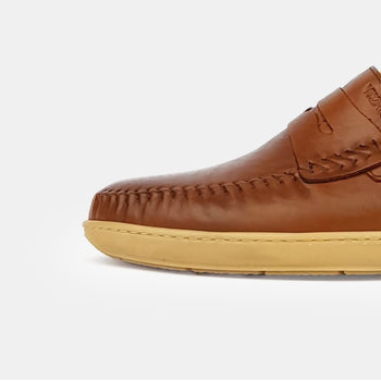 Volzak 07 Camel Leather Moccasin
