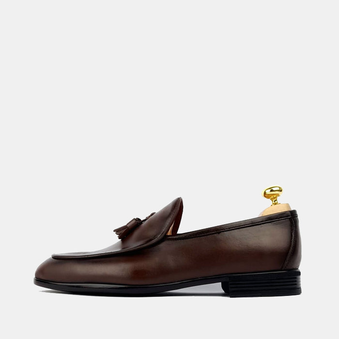 Volzak 5053 Brown Leather Moccasin