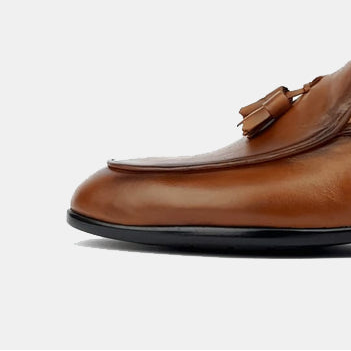 Volzak 5053 Camel Leather Moccasin