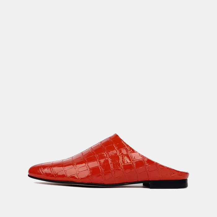 Volzak 06 Indian Rose Leather Mule