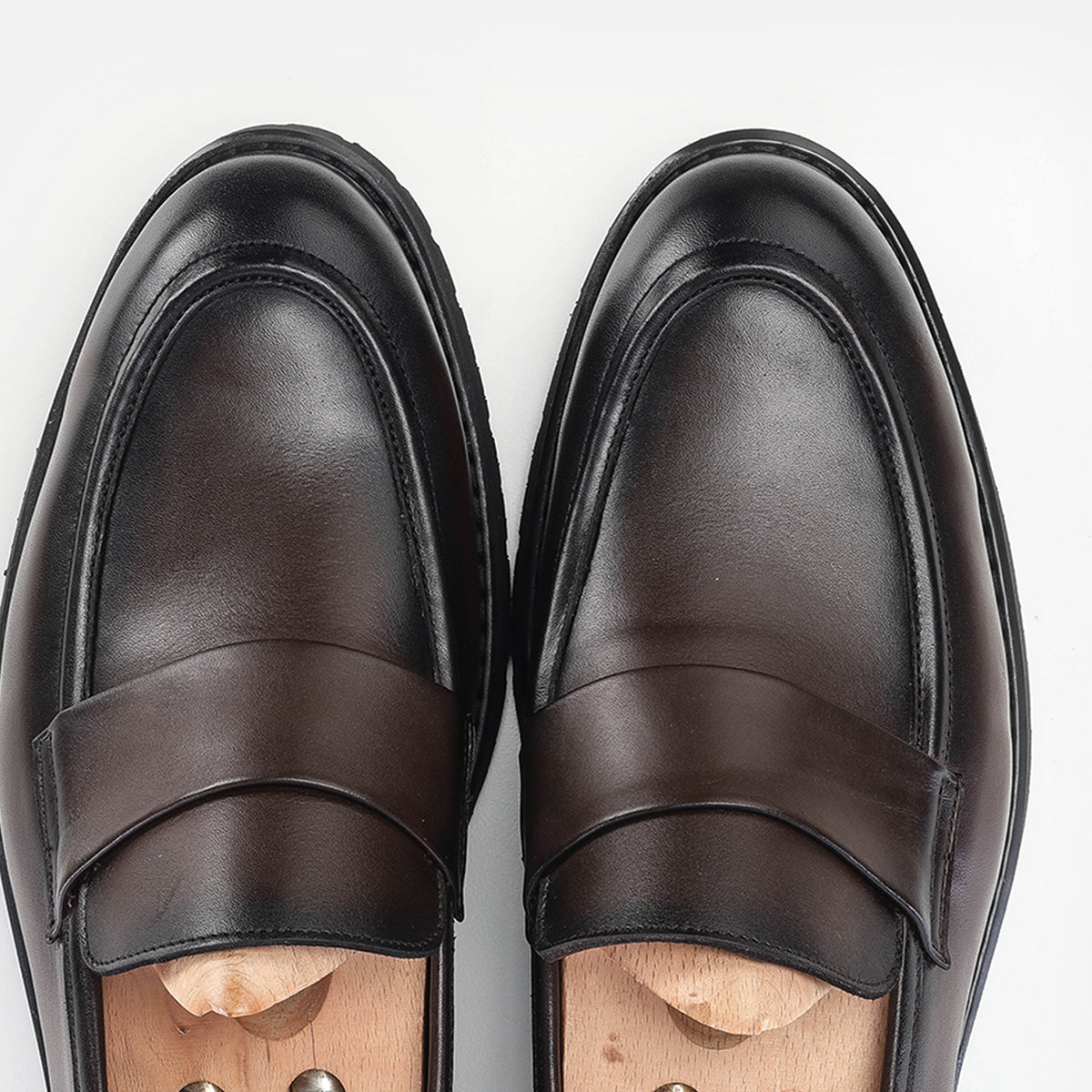 Volzak 5162 brown leather shoe