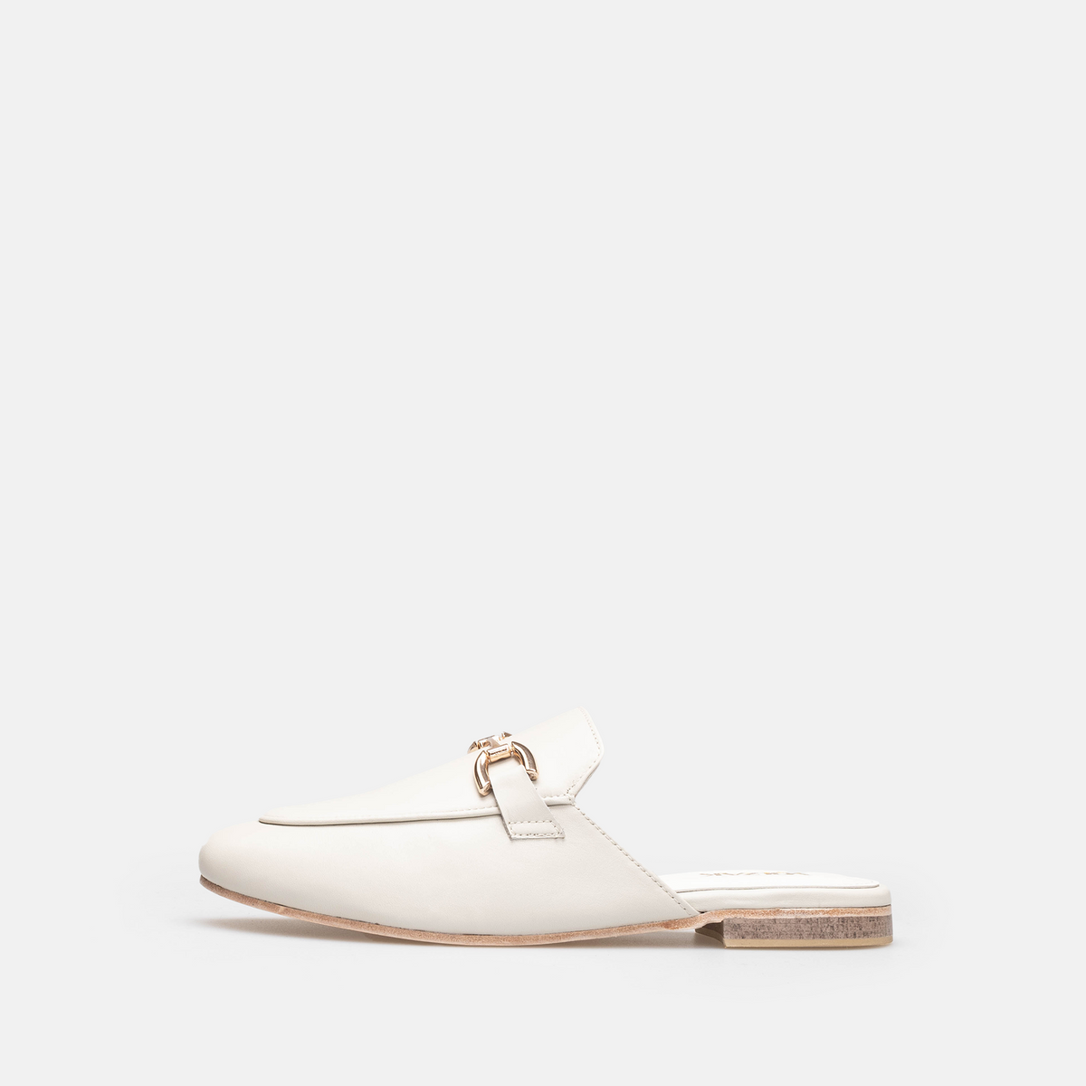 Volzak 3040 Beige Leather Mule