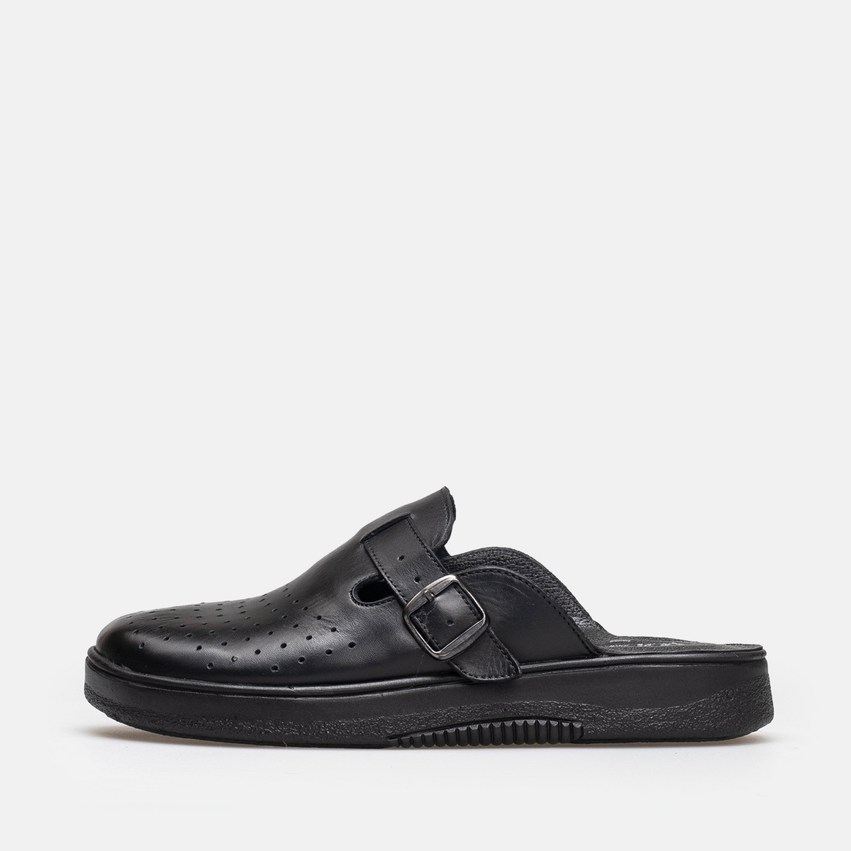 Volzak 5401 Sabot en cuir Noir