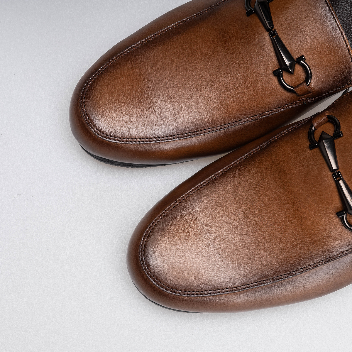 Volzak 5403 Vintage Brown Leather Mule