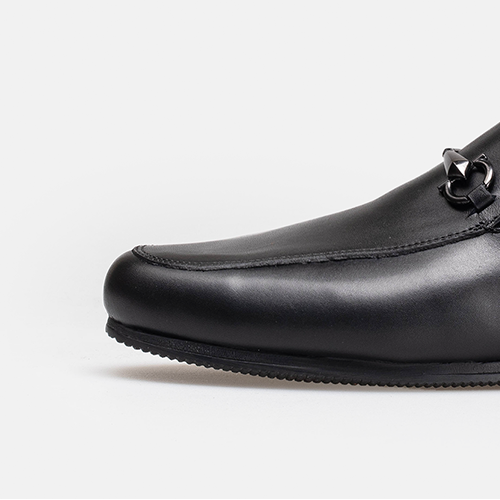 Volzak 5403 Black Leather Mule