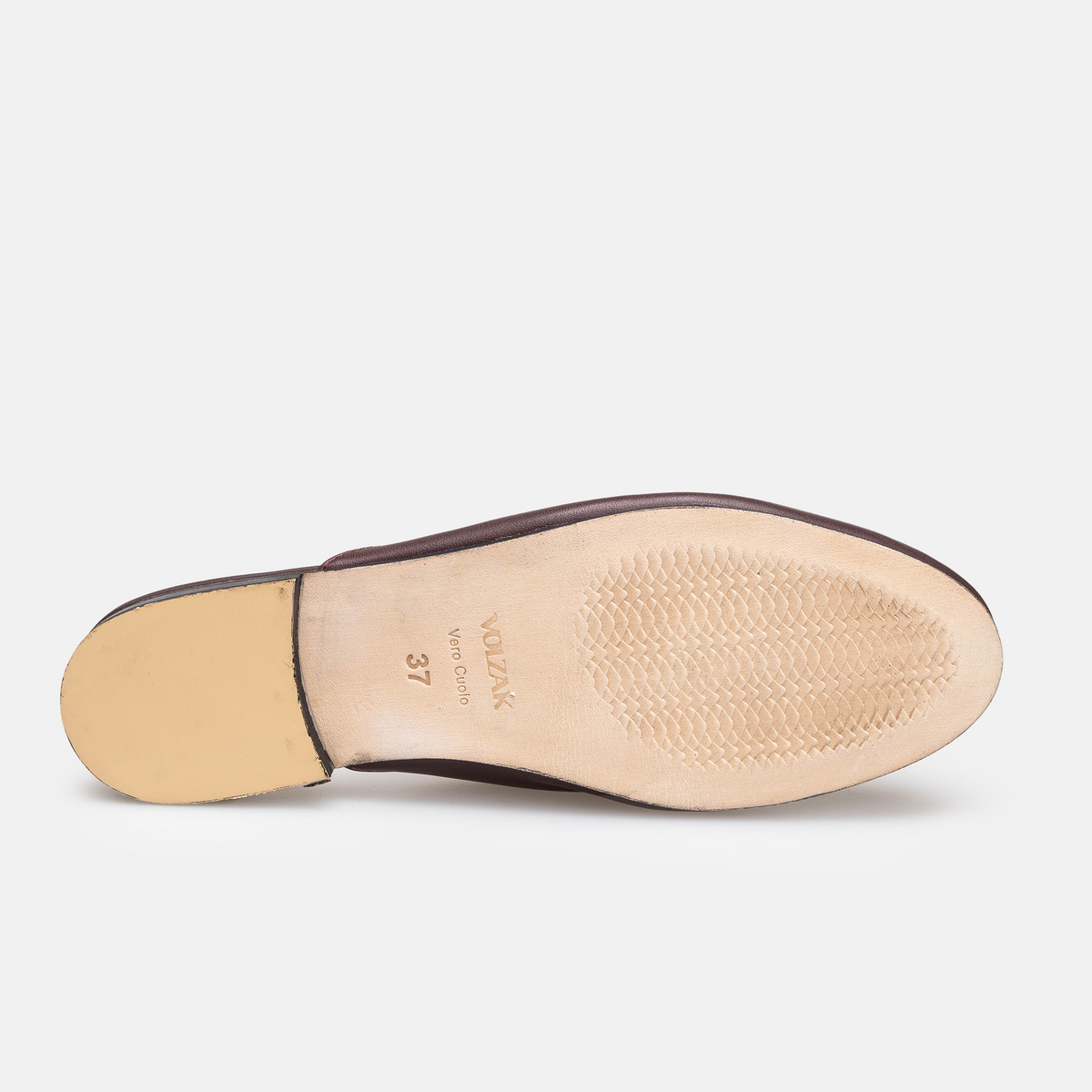 Volzak 3040 Bordeaux Leather Mule