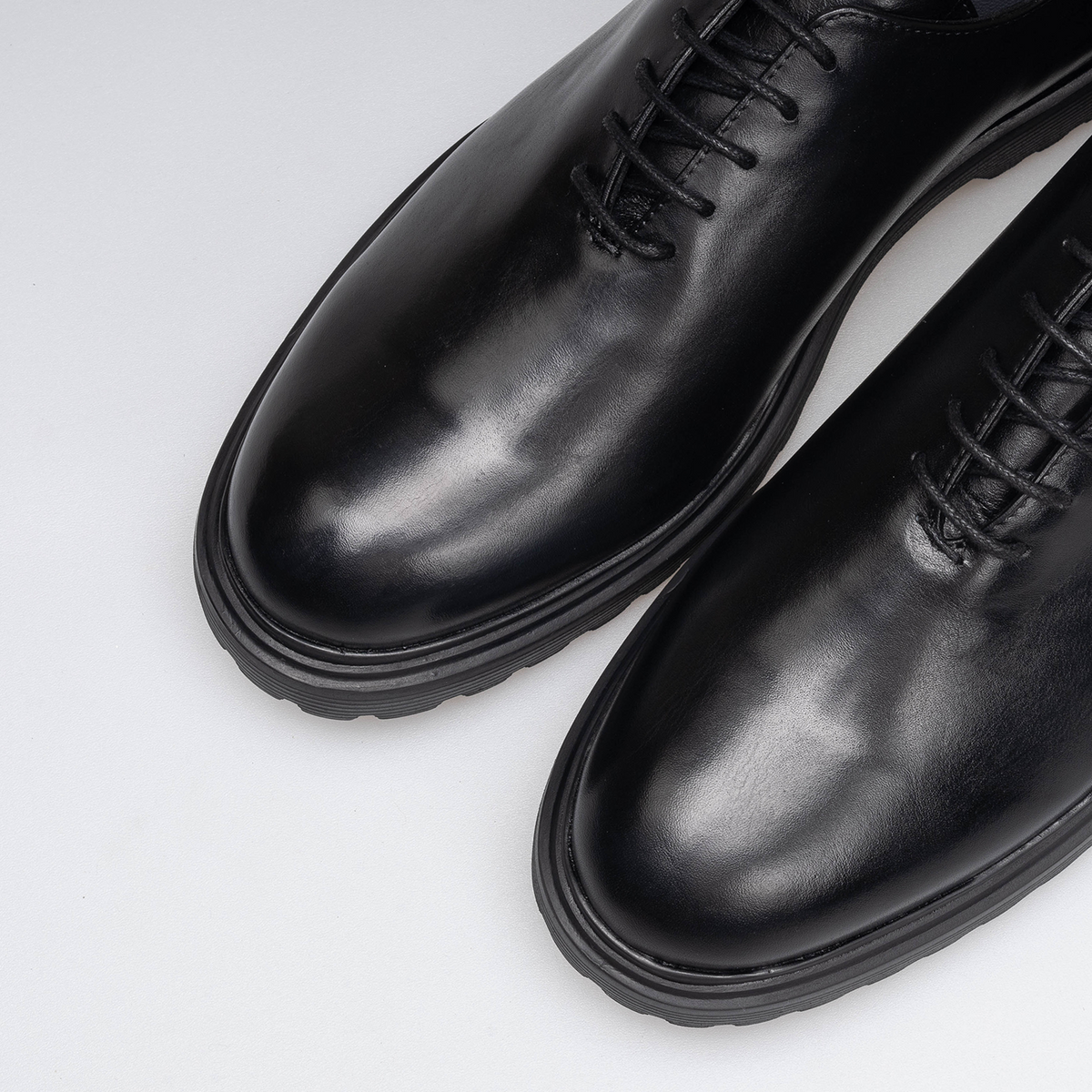 Volzak 8045 leather shoe Black