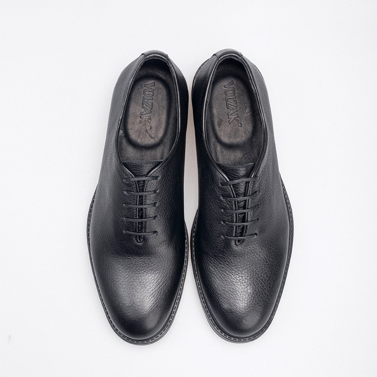 Volzak 6070 Chaussure en cuir Noir