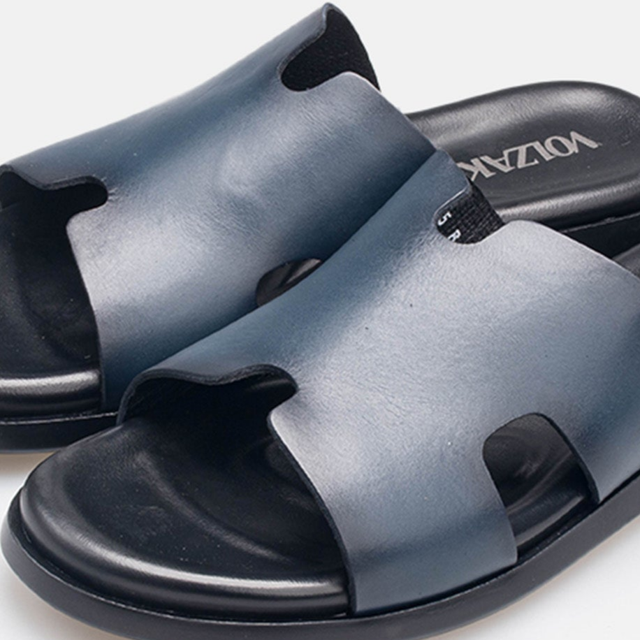 Volzak 5405 Sandale en cuir Bleu