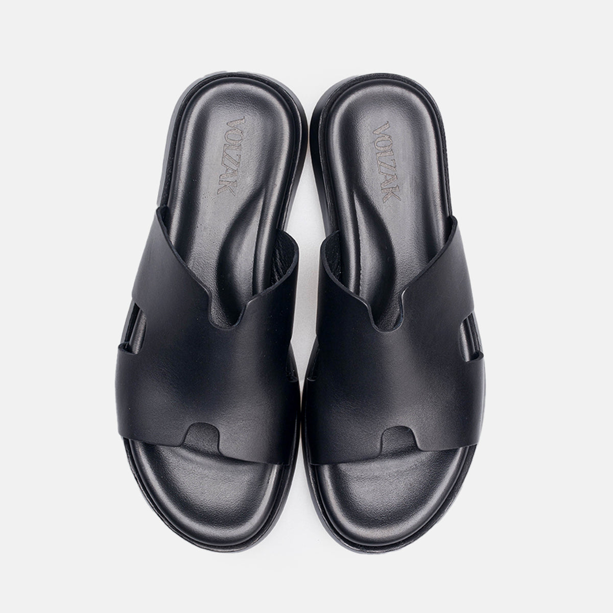 Volzak 5405 Sandale en cuir Noir