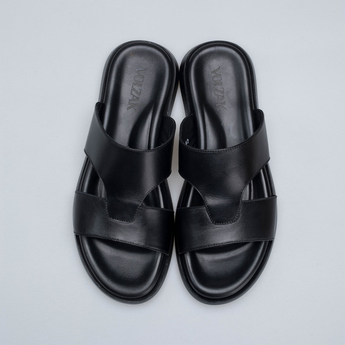 Volzak 5409 Sandale en cuir Noir
