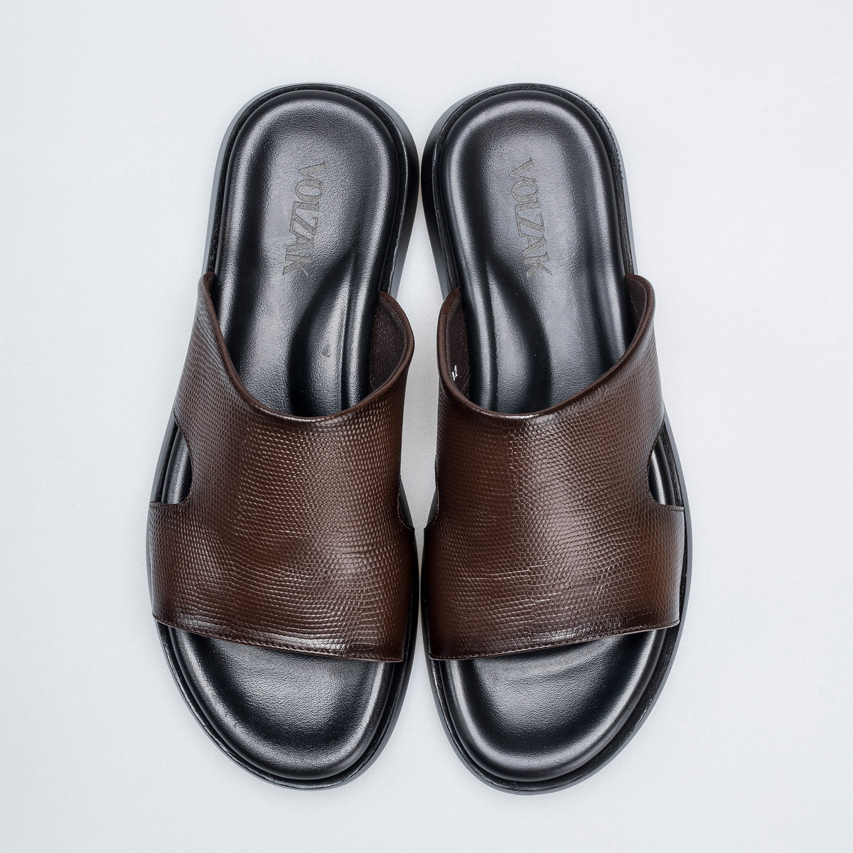 Volzak 5408 Brown Leather Sandal