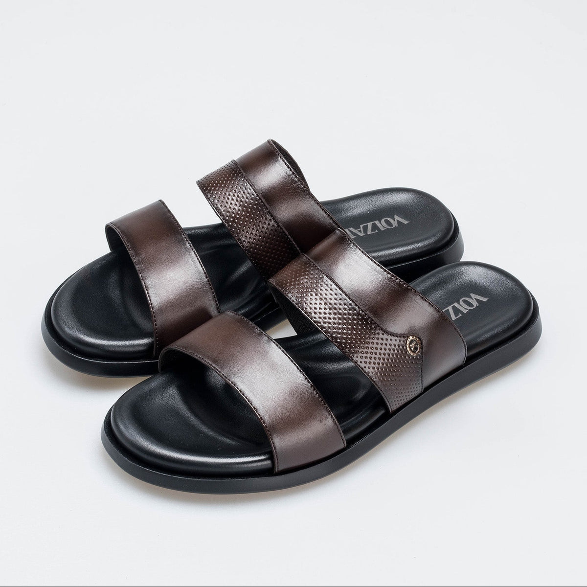 Volzak 5410 Sandale en cuir Marron