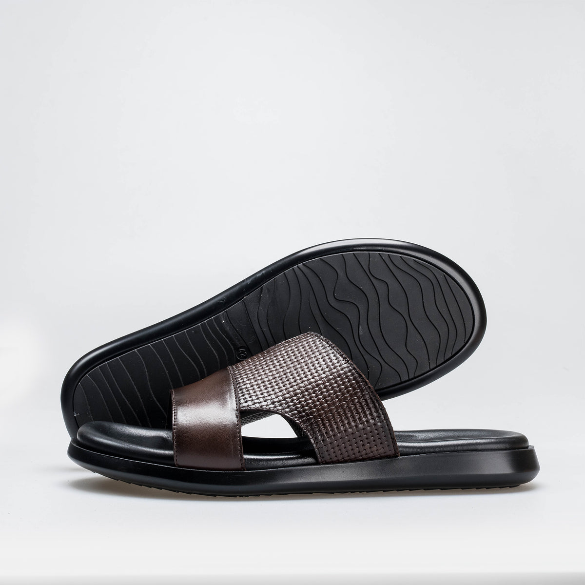 Volzak 5407 Brown Leather Sandal