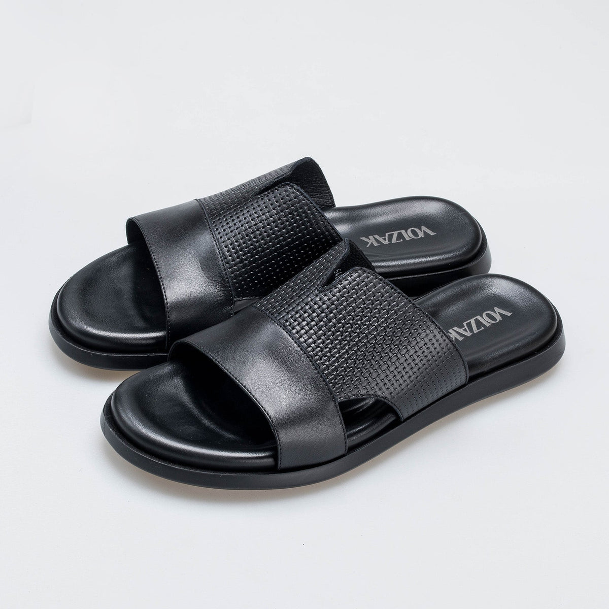 Volzak 5407 Sandale en cuir Noir