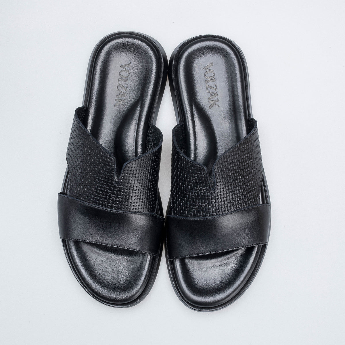 Volzak 5407 Sandale en cuir Noir
