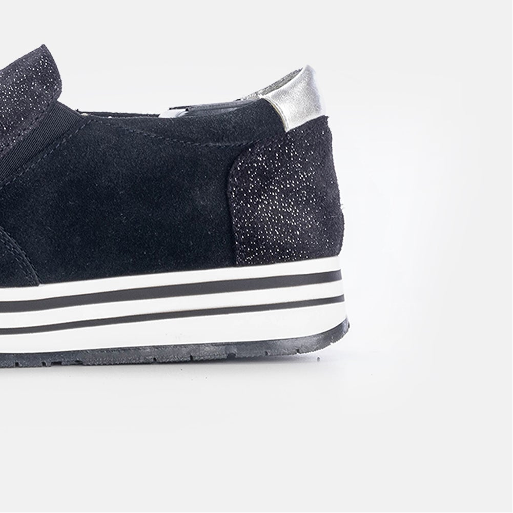 Volzak 144 Suede sneaker Black