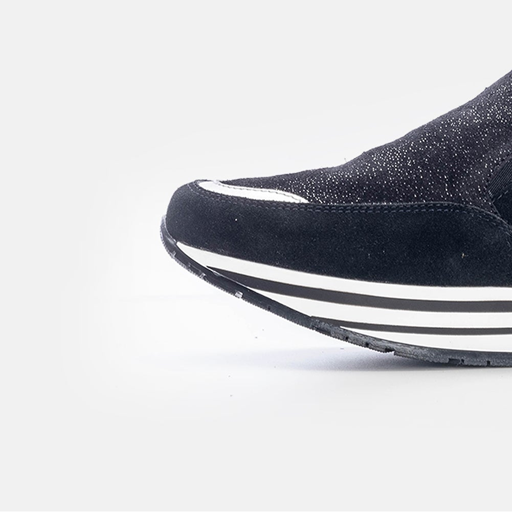 Volzak 144 Suede sneaker Black