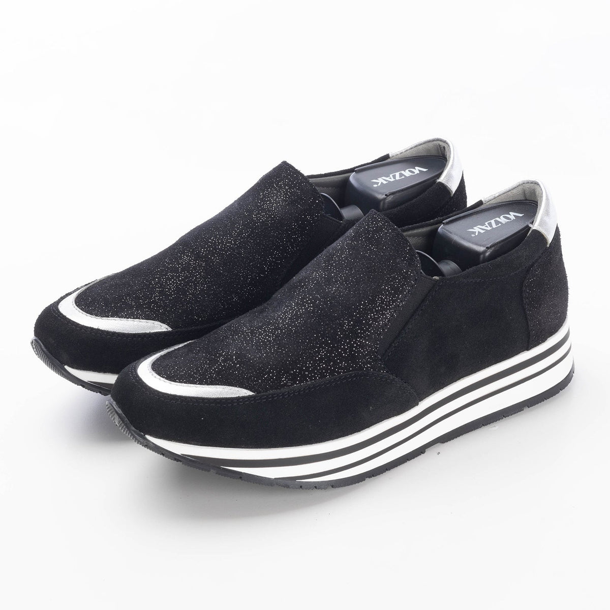 Volzak 144 Suede sneaker Black