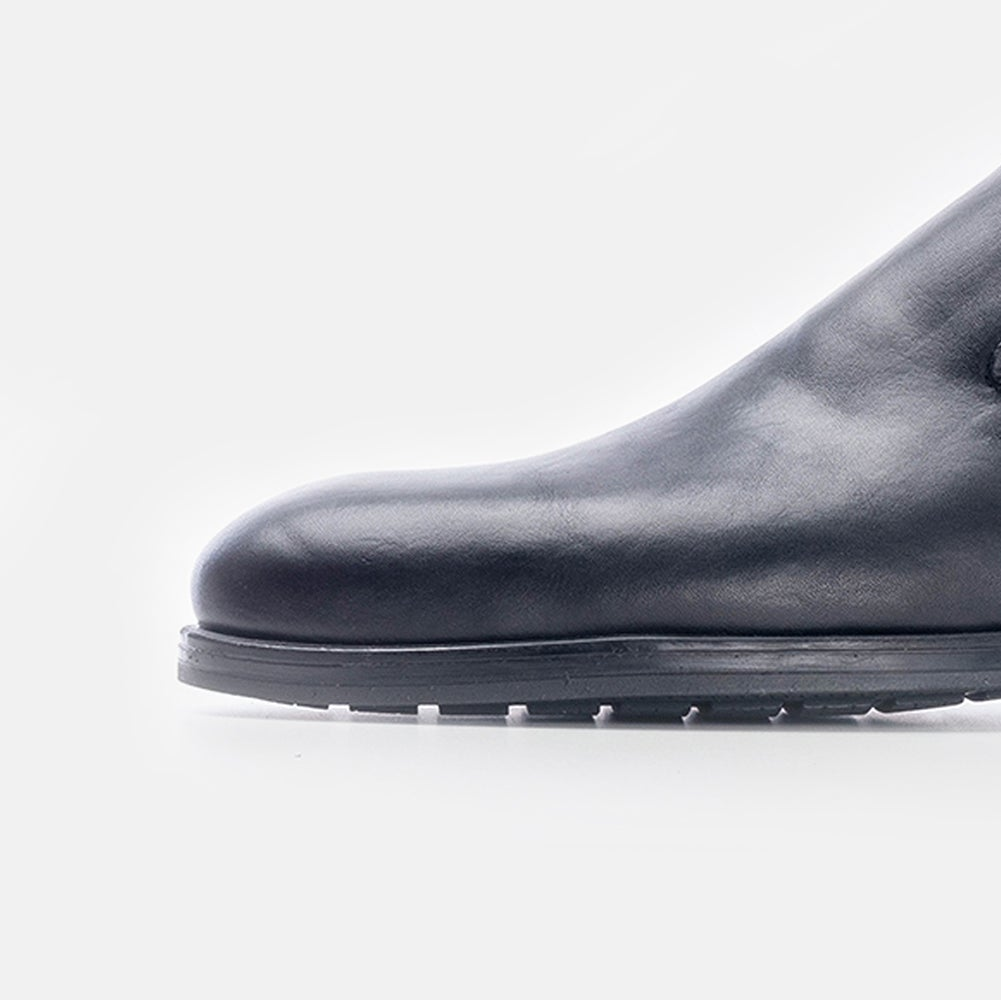 Volzak 5108 Black Leather Shoe