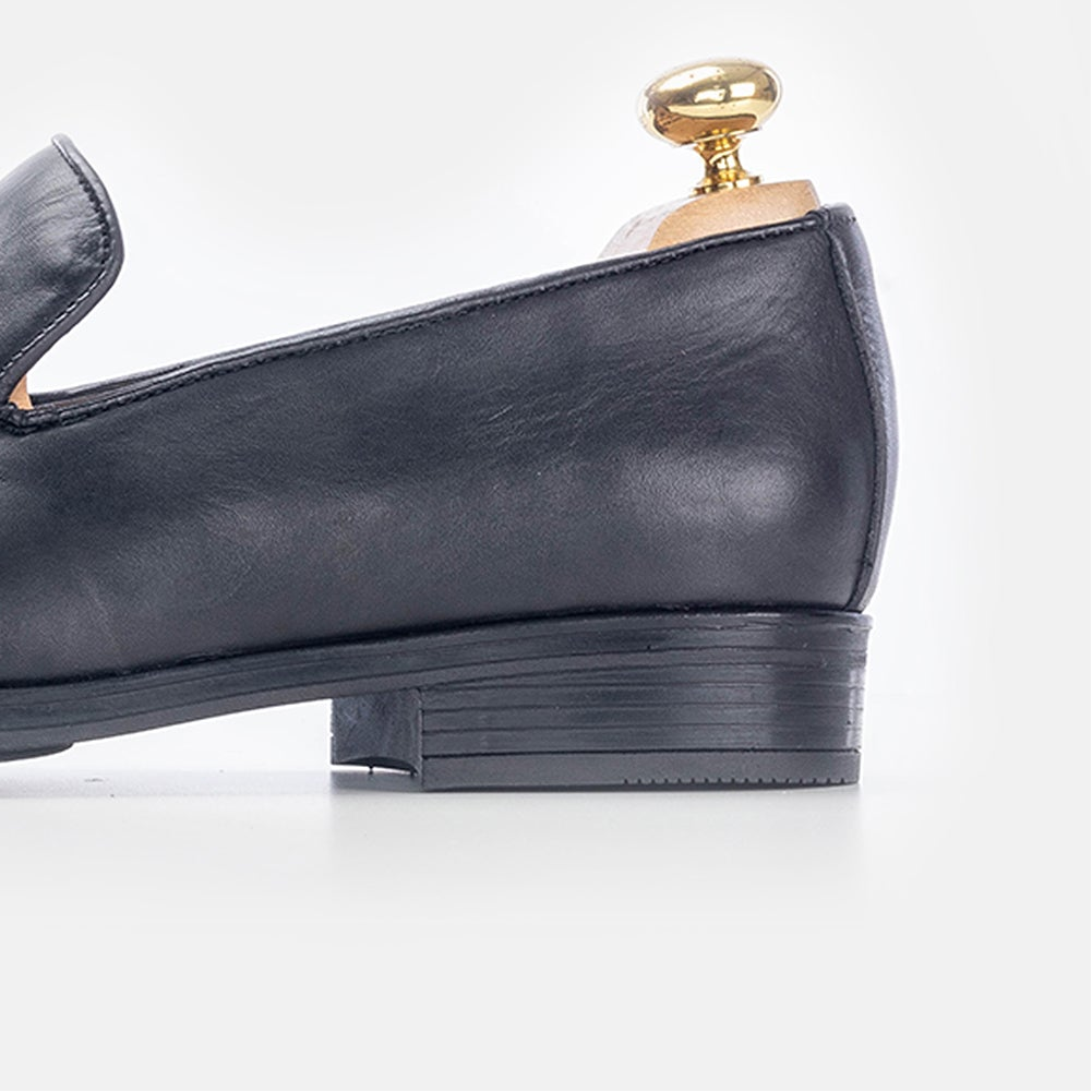 Volzak 5108 Black Leather Shoe