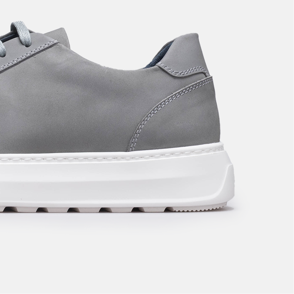 Volzak 6041 Basket en nubuck Gris