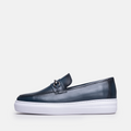 Volzak 5416 basket en cuir Bleu