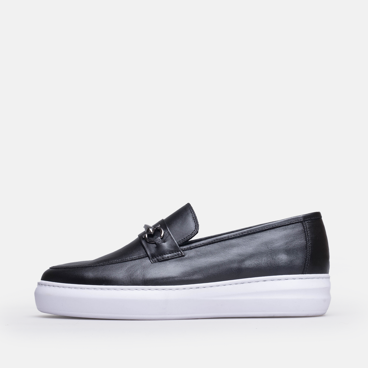 Volzak 5416 basket en cuir Noir