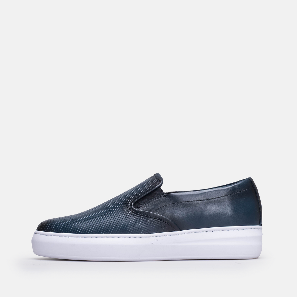 Volzak 5417 basket en cuir Bleu