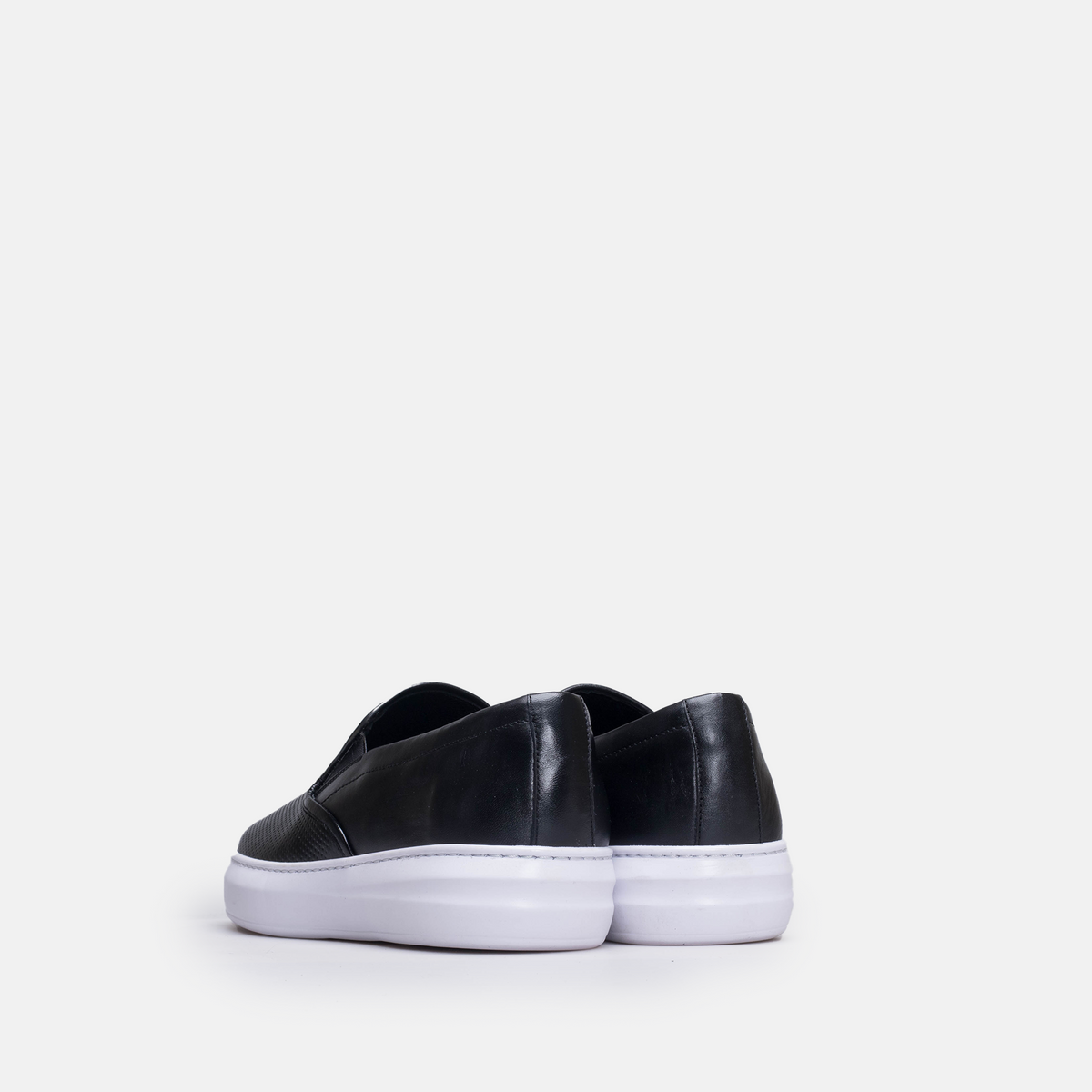 Volzak 5417 basket en cuir Noir