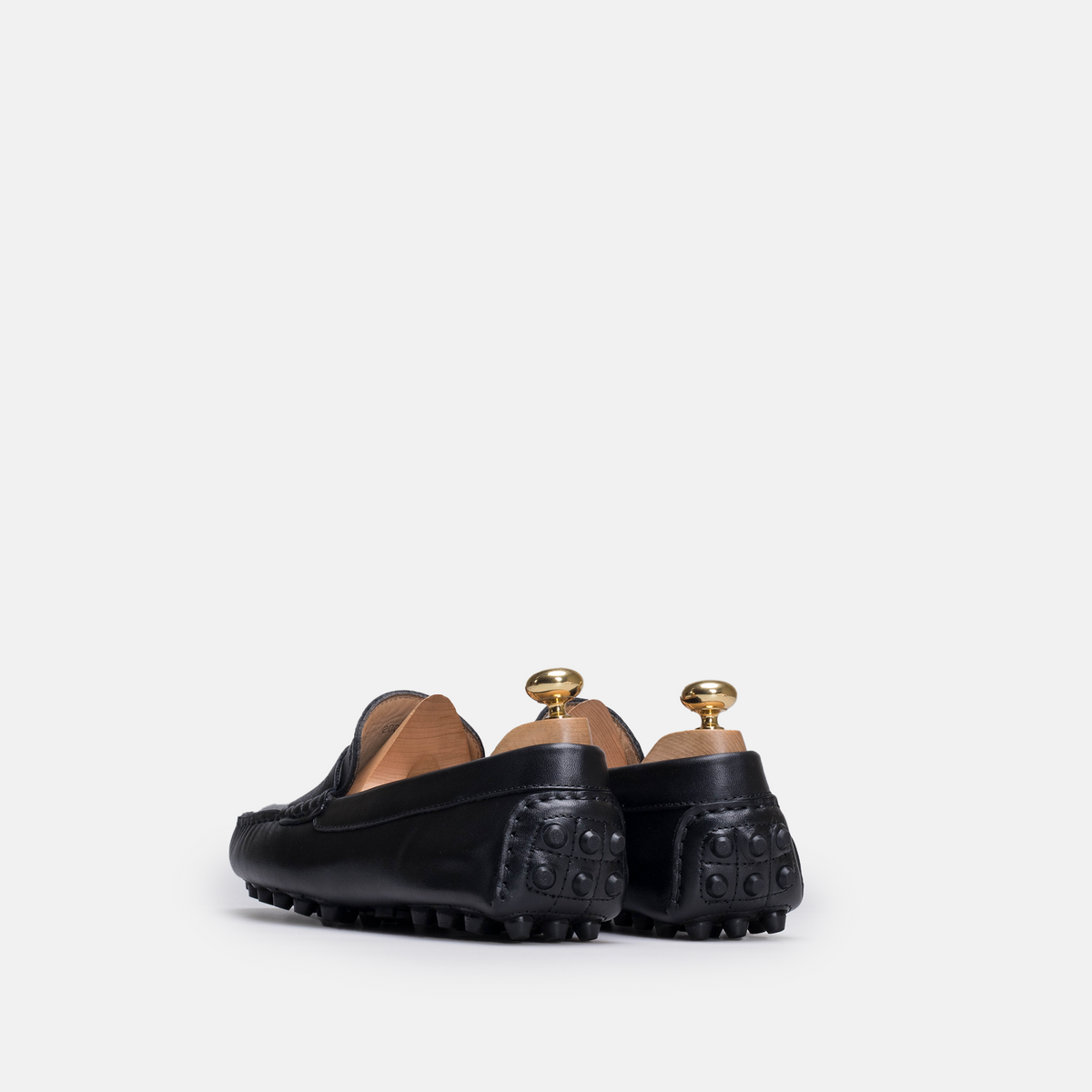 Volzak 2000 Black Leather Moccasin