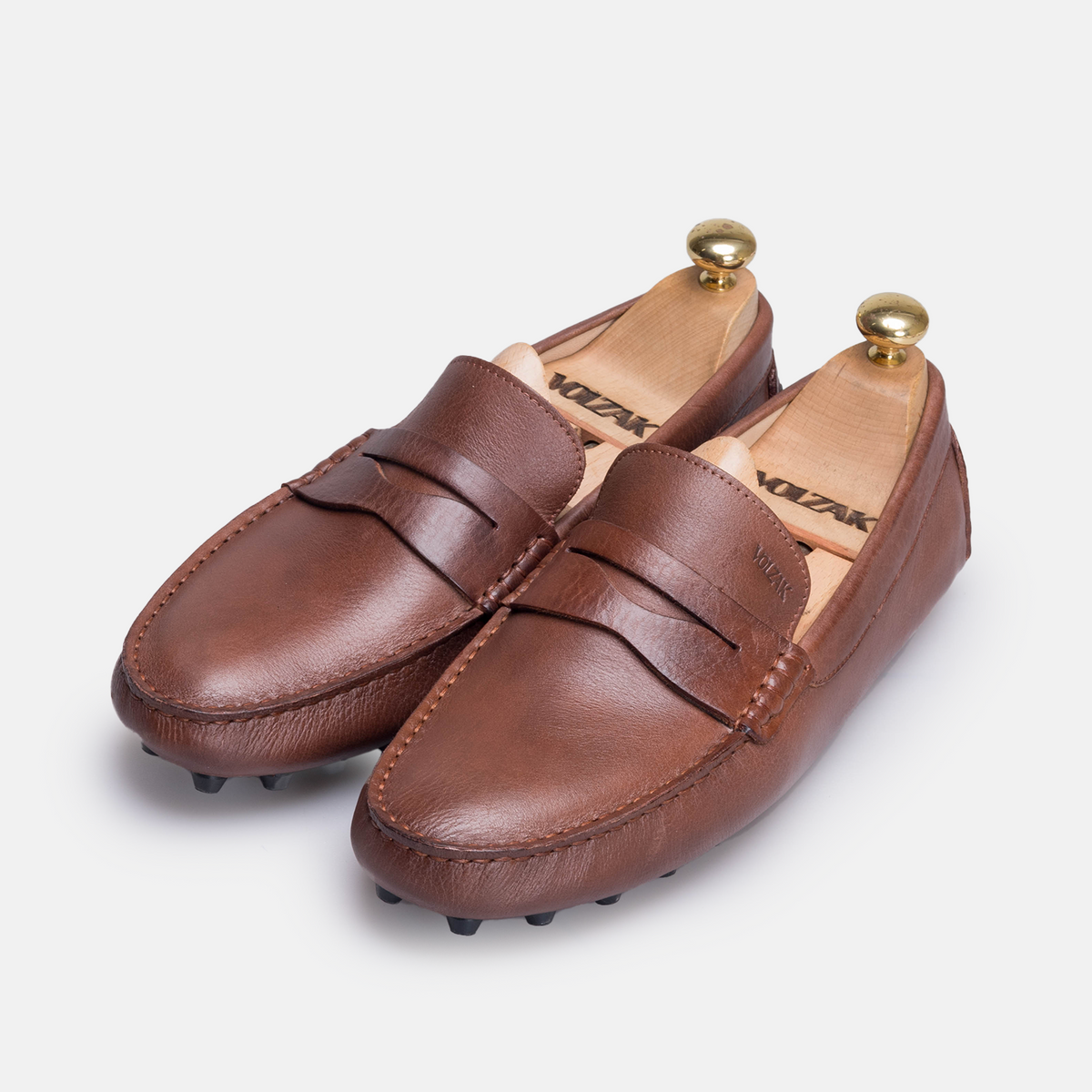 Volzak 2000 Camel Leather Moccasin